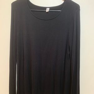 Flare, split sleeved tee